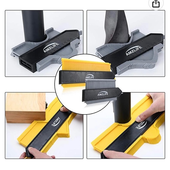 Contour Gauge with a Lock, woodworking shape duplicator tool, 5 inch and 10 inch - Picture 7 of 7